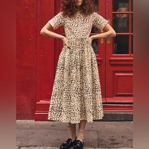 Hunter Bell Colby Dress, Animal, size 2